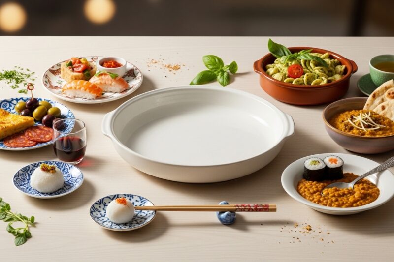 Kultura wspólnego jedzenia w różnych krajach