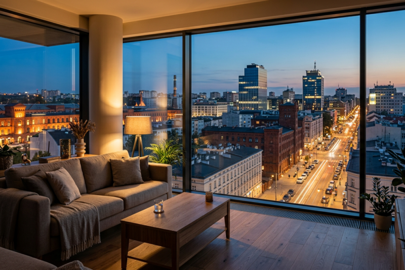 Ranking apartamentów Łódź 2026 - gdzie warto się zatrzymać?