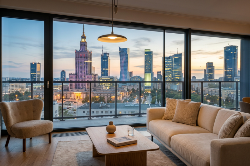 Ranking apartamentów Warszawa 2026 - gdzie warto zarezerwować nocleg?