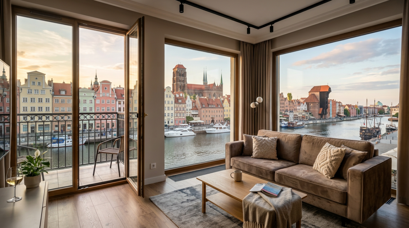 Ranking najlepszych apartamentów w Gdańsku 2026 - gdzie warto się zatrzymać?