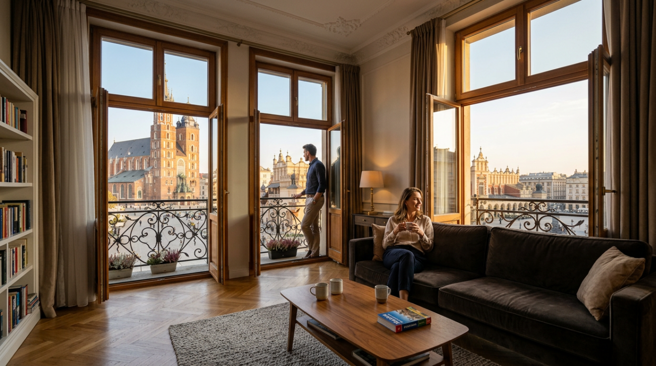 Ranking najlepszych apartamentów w Krakowie 2026 - Gdzie warto się zatrzymać?