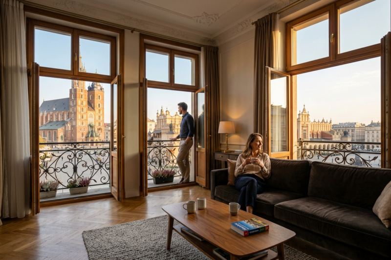 Ranking najlepszych apartamentów w Krakowie 2026 - Gdzie warto się zatrzymać?