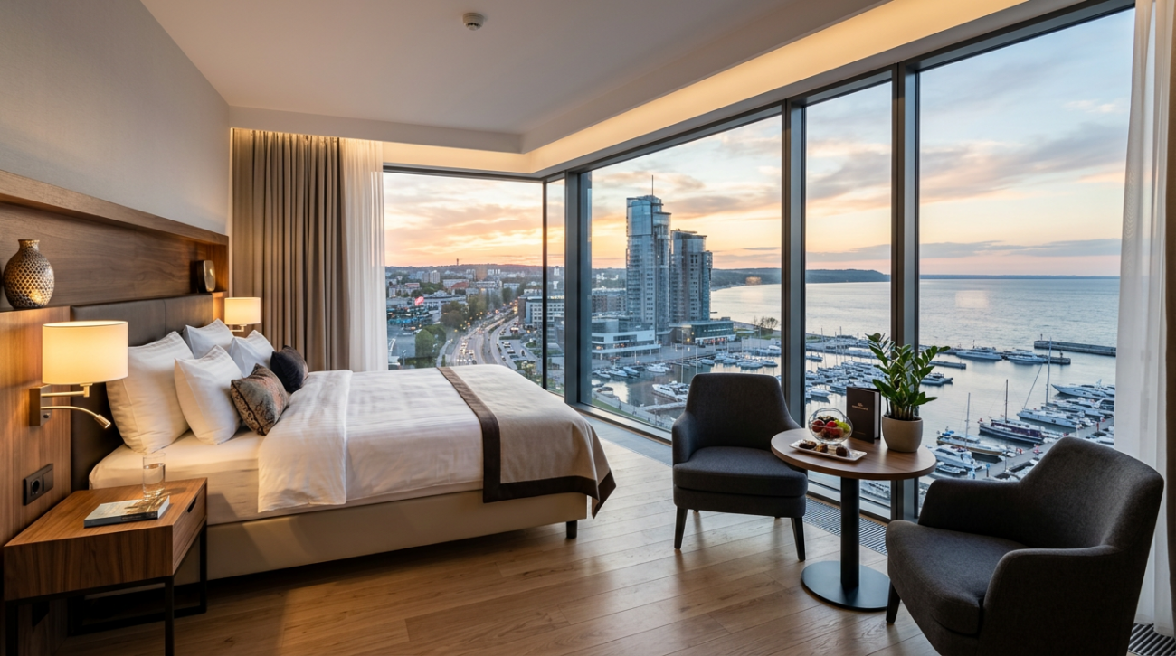 Ranking najlepszych hoteli w Gdyni 2026 - gdzie warto się zatrzymać?