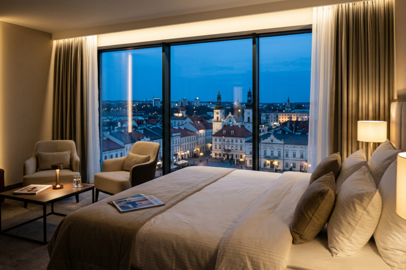 Ranking najlepszych hoteli w Rzeszowie 2026 - gdzie warto się zatrzymać?