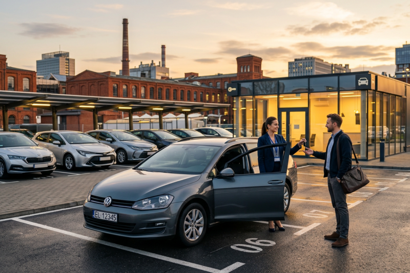 Ranking najlepszych wypożyczalni samochodów w Łodzi 2026 - gdzie warto wynająć auto?