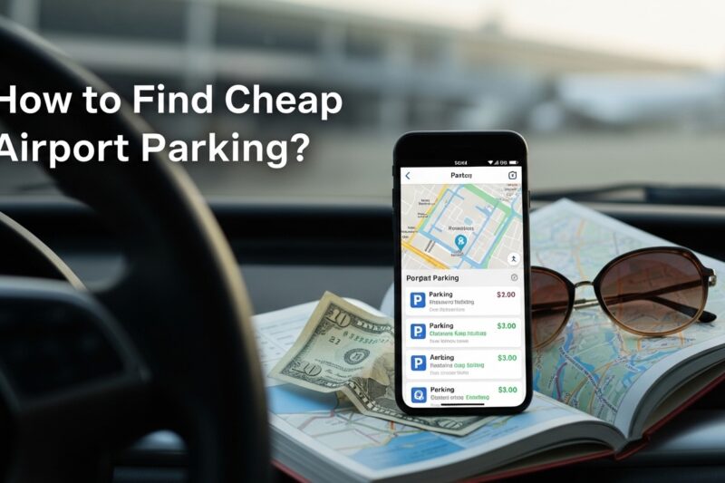 Jak znaleźć tani parking przy lotnisku?
